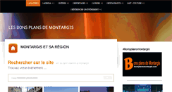 Desktop Screenshot of bonsplansmontargis.com